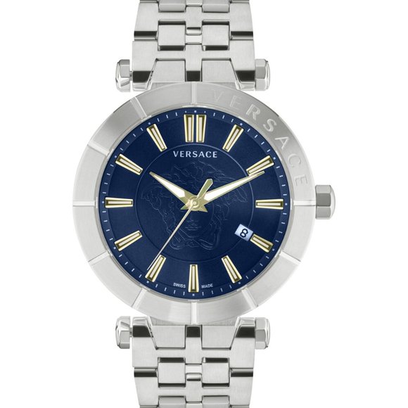 Versace Blue Classic Men's Watch! New!